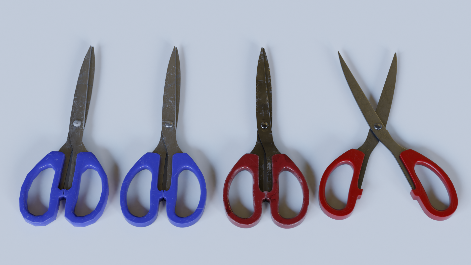 Scissors with basic rig preview image 2